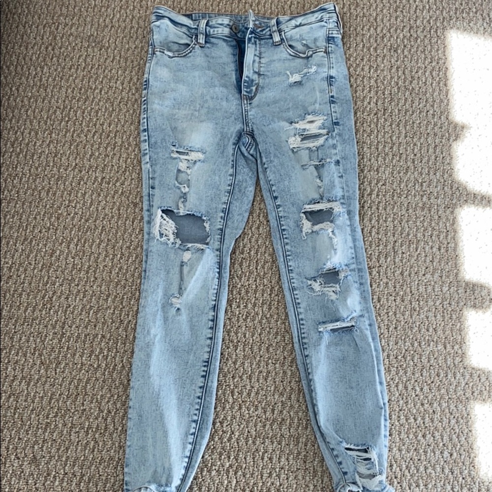 American Eagle Super Hi-Rise Jegging Size 8 Short
